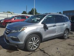 Honda salvage cars for sale: 2016 Honda Pilot Elite