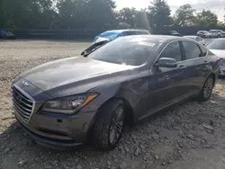 Salvage cars for sale at Madisonville, TN auction: 2015 Hyundai Genesis 3.8L