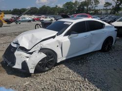 Lexus is 350 f s salvage cars for sale: 2024 Lexus IS 350 F Sport Design