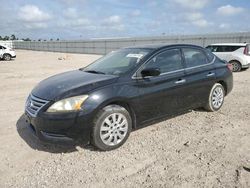 Salvage cars for sale from Copart Houston, TX: 2015 Nissan Sentra S