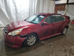 Salvage cars for sale at Ebensburg, PA auction: 2012 Subaru Legacy 2.5I Premium