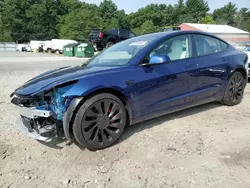 Tesla Model 3 salvage cars for sale: 2022 Tesla Model 3