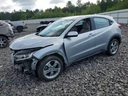 Salvage cars for sale at Windham, ME auction: 2019 Honda HR-V LX