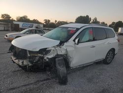 Salvage cars for sale at Des Moines, IA auction: 2014 Nissan Pathfinder S