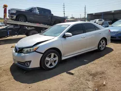 Salvage cars for sale at Colorado Springs, CO auction: 2014 Toyota Camry L