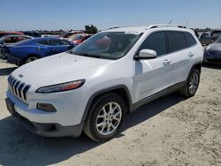 Salvage cars for sale at Antelope, CA auction: 2015 Jeep Cherokee Latitude