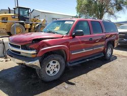 Salvage cars for sale at Albuquerque, NM auction: 2005 Chevrolet Suburban K1500