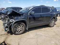 Salvage cars for sale at Woodhaven, MI auction: 2017 GMC Acadia SLE