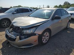 Chevrolet salvage cars for sale: 2012 Chevrolet Cruze LS