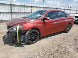 Salvage cars for sale at Mercedes, TX auction: 2016 Nissan Sentra S