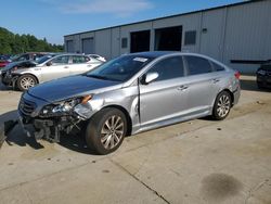 Salvage cars for sale at Gaston, SC auction: 2017 Hyundai Sonata Sport