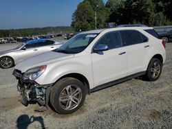 Salvage cars for sale at Concord, NC auction: 2017 Chevrolet Equinox Premier