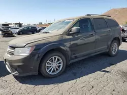 Salvage cars for sale at Colton, CA auction: 2015 Dodge Journey SXT