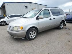 Salvage cars for sale at Tucson, AZ auction: 2001 Toyota Sienna LE