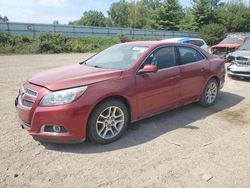 Salvage cars for sale from Copart Davison, MI: 2013 Chevrolet Malibu 2LT