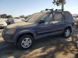 Salvage cars for sale at San Martin, CA auction: 2004 Honda CR-V EX