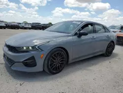 Salvage cars for sale at San Antonio, TX auction: 2023 KIA K5 GT