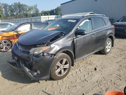 Salvage cars for sale at Spartanburg, SC auction: 2013 Toyota Rav4 XLE