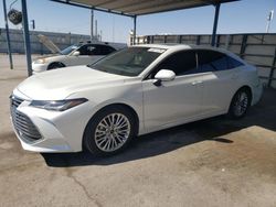 Salvage cars for sale at Anthony, TX auction: 2021 Toyota Avalon Limited