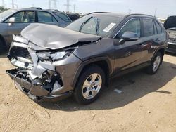 Salvage cars for sale at Elgin, IL auction: 2021 Toyota Rav4 XLE