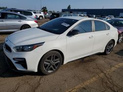 KIA salvage cars for sale: 2021 KIA Forte GT Line