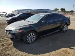 Salvage cars for sale at San Diego, CA auction: 2019 Toyota Camry L