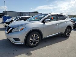 Salvage cars for sale from Copart Orlando, FL: 2017 Nissan Murano S