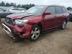 Toyota salvage cars for sale: 2009 Toyota Highlander Sport