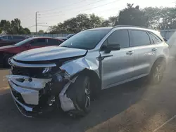 Salvage cars for sale at Moraine, OH auction: 2021 KIA Sorento S