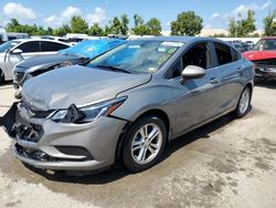 Chevrolet salvage cars for sale: 2018 Chevrolet Cruze LT