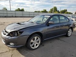 Subaru salvage cars for sale: 2009 Subaru Legacy 2.5 GT