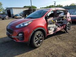 Salvage cars for sale at New Britain, CT auction: 2021 KIA Sportage S