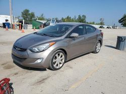 Salvage cars for sale at Pekin, IL auction: 2013 Hyundai Elantra GLS