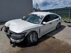 Salvage cars for sale at Duryea, PA auction: 2018 Honda Accord LX