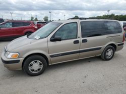 Chevrolet salvage cars for sale: 2002 Chevrolet Venture