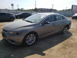 Chevrolet Malibu salvage cars for sale: 2018 Chevrolet Malibu LT