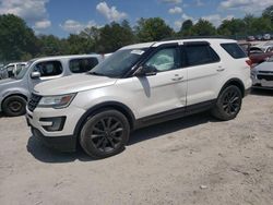 Salvage cars for sale at Madisonville, TN auction: 2017 Ford Explorer XLT