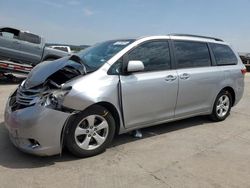 Toyota salvage cars for sale: 2017 Toyota Sienna LE