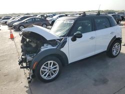 Salvage cars for sale at Grand Prairie, TX auction: 2015 Mini Cooper S Countryman