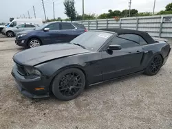 Ford salvage cars for sale: 2012 Ford Mustang GT