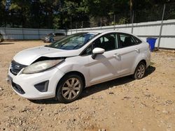 Salvage cars for sale at Austell, GA auction: 2011 Ford Fiesta SE