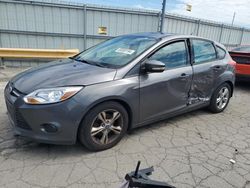 Salvage cars for sale at Dyer, IN auction: 2014 Ford Focus SE