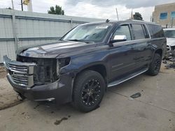 Chevrolet salvage cars for sale: 2015 Chevrolet Suburban K1500 LTZ