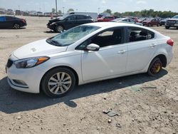 Salvage cars for sale from Copart Indianapolis, IN: 2014 KIA Forte EX