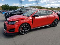 Salvage cars for sale at Littleton, CO auction: 2022 Hyundai Veloster N