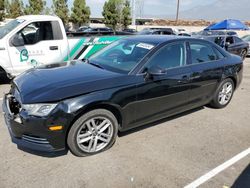 Salvage cars for sale at Rancho Cucamonga, CA auction: 2017 Audi A4 Ultra Premium