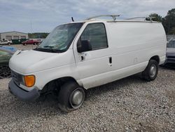 Ford salvage cars for sale: 2006 Ford Econoline E250 Van