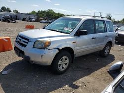 Salvage cars for sale at Hillsborough, NJ auction: 2006 Honda Pilot LX