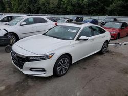 Honda salvage cars for sale: 2019 Honda Accord Touring Hybrid