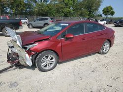 Salvage cars for sale at Cicero, IN auction: 2018 Chevrolet Cruze LT